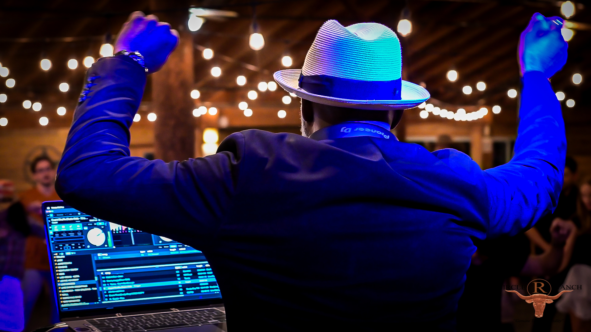 DJ Astronaut performing at Boots & Beats — Circle R Ranch